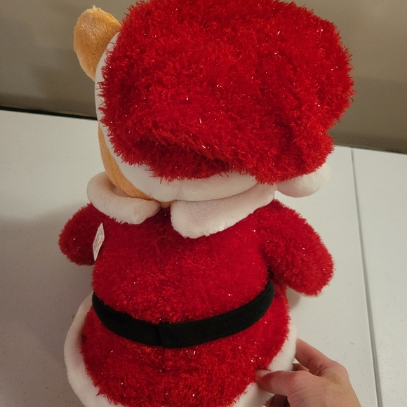 Disney Store Exclusive Christmas Winnie The Pooh Santa Claus Plush Toy - Picture 4 of 4
